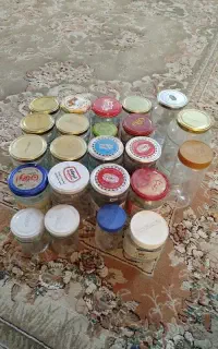 شیشه ترشی و مربا و رب