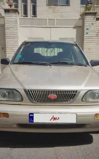 پراید 141 مدل 85 شاسی پلمب ، بدون رنگ خانگی