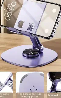 نگهدارنده و هولدر موبایل رو میزی مدل فلزی حضوری