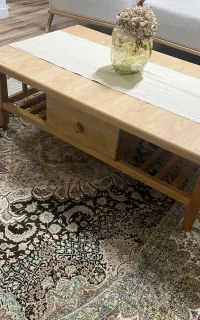 مبل ال و میزناهارخوری هش نفره کاملا نو و سالم