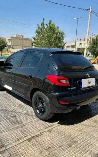 پژو ۲۰۷ پانا مشکی مدل ۱۴۰۳