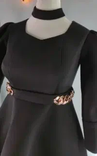 لباس مجلسی عروسکی مشکی