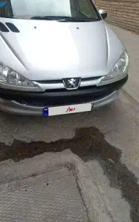 پژو ۲۰۶ بدون رنگ درحد