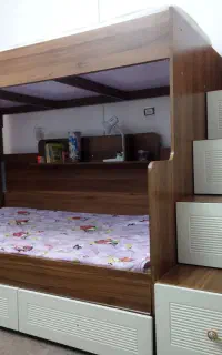 تخت خواب دو طبقه نوجوانی