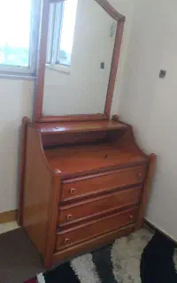 میز آرایش طرح چوب