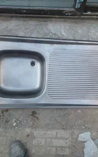 سینک ظرفشویی کارکرده کرده