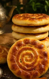 کلوچه فومن خانگی تازه و پر گردو