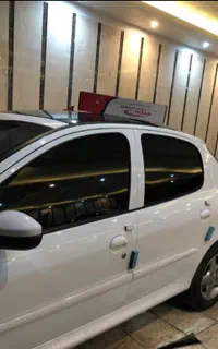 نصب شیشه دودی حرفه ای. حتی ب صورت سیار