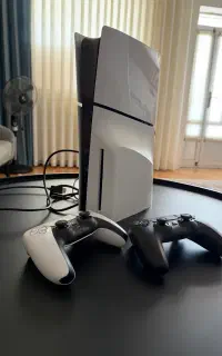 پلستیشن 5 slim درایو خور 2 دسته ارجینال 10 تا بازی