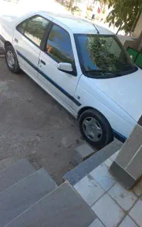 پژو405 SLX موتور TU5  مدل ۹۲  سفید
