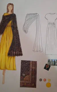 آموزش طراحی لباس درپرند