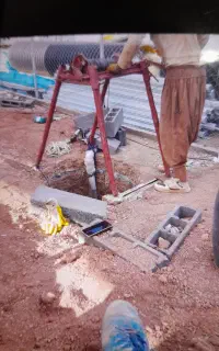 چاه کن مغنی ساوه غرق آباد نوبران
