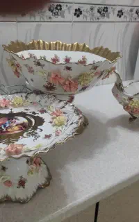 ست چینی گل برجسته