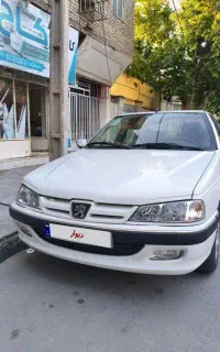 پژو پارس مدل ۴۰۱ درچه برقی بیرنگ بدون خط و خش