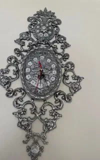 ساعت دیواری برنز در حد نو