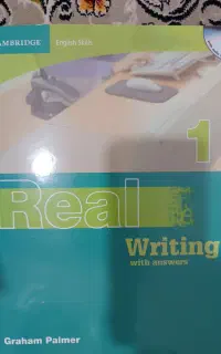 کتاب آموزش زبان real writing