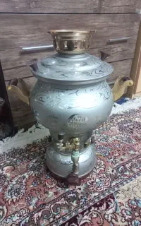سماور گازی ۶ لیتری مارک ارزندی سالم بشرط