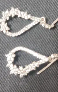 گوشواره نقره دو جفت
