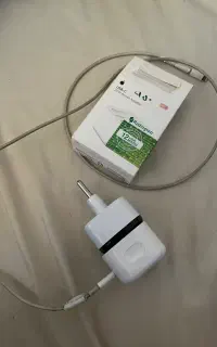 شارژر اصلی ایفون به همراه آداپتور و محافظ