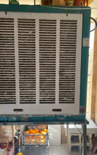 کولر آبی در حد نو