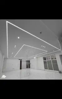 اجرای کناف تایل pvc نقاشی