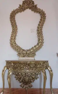 آیینه و شمعدان