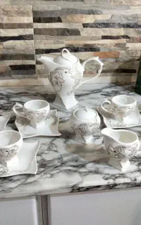 سرویس صبحانه خوری نگین کوبی شده