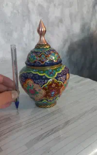 نقاشی روی مس