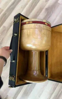 جعبه تنبک  چرمی سرو در رویال موزیک