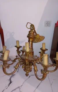 لوستر برنز ۹شاخه