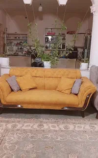 مبل چستر 7نفره درحده آک تمیز سالم و نو