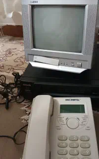 تلفن ثابت.  ویدیو. تلویزیون نوستالژی