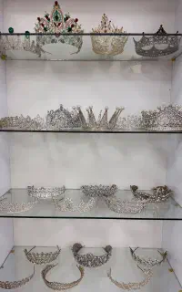 تاج عروس شیک و مجلسی