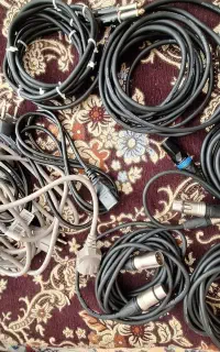 مقداری کابل باند و کابل پاور  و کابل کیبرد نو نو