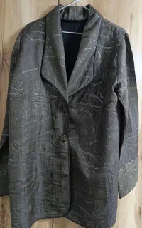 کت ژاکارد لایه دوزی شده