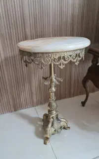 میز تلفن برنز