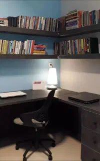 میز مطالعه با شلف