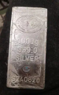 نقره ۱کیلویی عیار۹۹۹ ترکیه