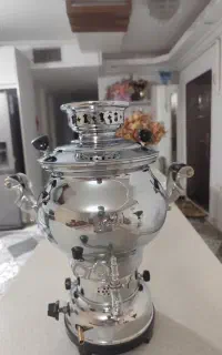 سماور گازی ارزندی ۸ لیتری کاملا نو