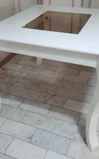 میز ناهارخوری ۴ نفره چوبی در حد نو