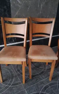 میز و صندلی نهارخوری ۶ نفره تمام چوب