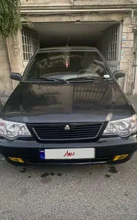 پراید 111مشکی مدل 89 تمیز