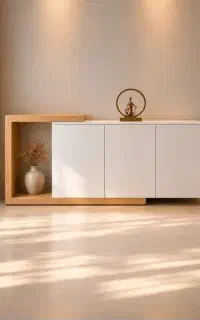 کنسول واینه لایت دار(minimalist)code235