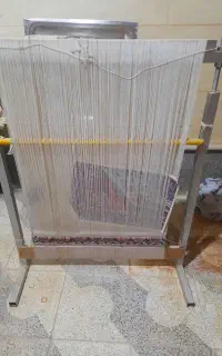 دارقالیچه پشتی تابلوفرش زرقان