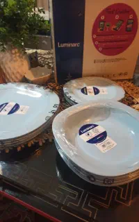 بشقاب میوه و بشقاب پلو و خورشت خوری لومینارک