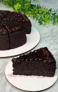 کیک خیس کافی شاپی و گردویی