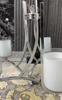 لوستر استیل 5شاخه