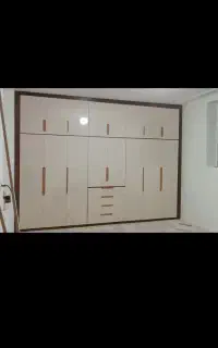 خدمات برش و پی وی سی.کابینت وکمددیواری