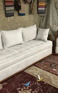 مبل راحتی نرده بغل