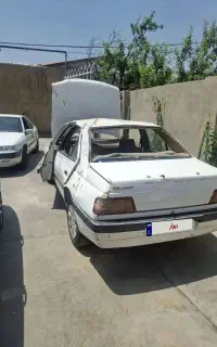 پژو 405 GLX موتور tu5 مدل 90 تصادفی